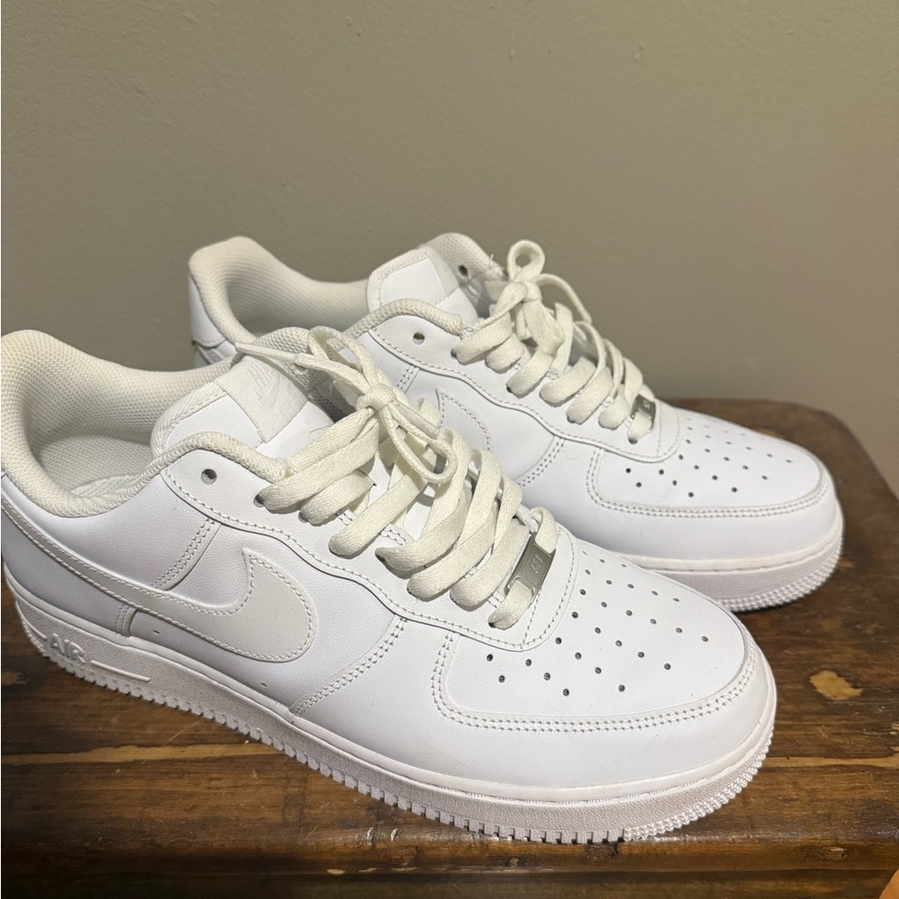 Nike White Low-Top Sneakers